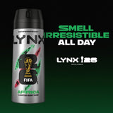 Lynx Africa Anti-Perspirant Spray 150ml, UK version