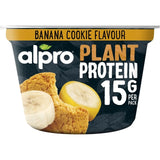 Alpro Plant-Based High Protein Yoghurt Alternative Banana Biscuit 200g