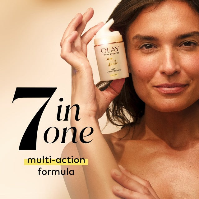 Olay Total Effects SPF 30 Anti-Ageing Moisturiser 50ml, imported from the UK