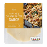 M&S Vintage Cheddar Cheese Sauce 200g, imported from the UK