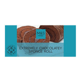 M&S M&S Extremely Chocolatey Sponge Roll 240g- Buy online at McGrocer