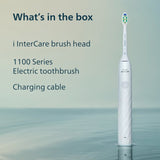Philips Sonicare 1100 white electric toothbrush, UK version