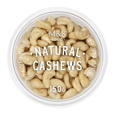 M&S M&S Natural Cashew Nuts 150g- Buy online at McGrocer