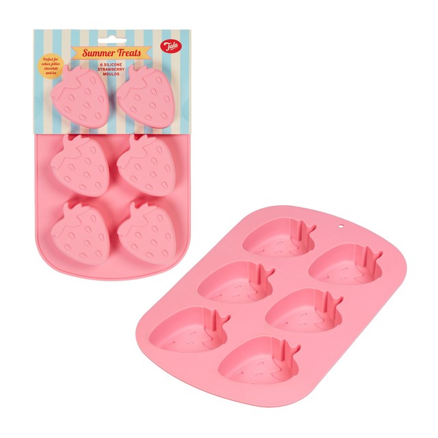 Tala Strawberry Ice Mould 6 Hole (British brand)