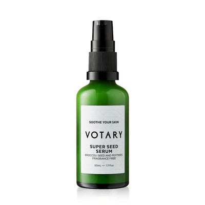 M&S Votary Super Seed Serum Broccoli Seed and Peptides Fragrance Free Face Serum 50ml- Buy online at McGrocer