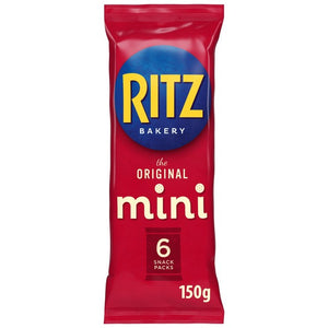 Ritz Original Mini Crackers Savoury Crackers 150g Multipack