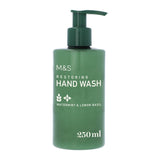 M&S M&S Restoring Hand Wash Watermint & Lemon Basil Hand Wash 250ml- Buy online at McGrocer