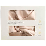 M&S M&S Pure Mulberry Silk Hair Wrap, Pink- Buy online at McGrocer