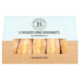 Sainsburys Sugared Ring Doughnuts x5