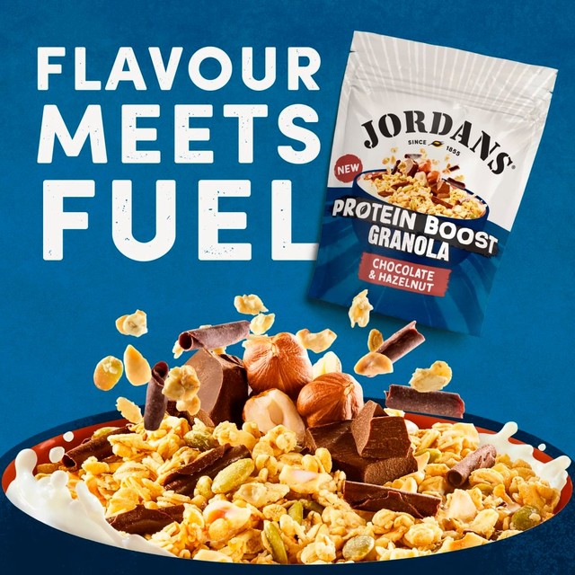 Jordans Protein Boost Chocolate & Hazelnut Granola 400g, UK version