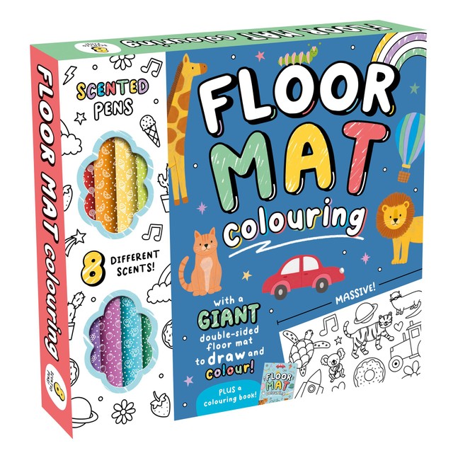 Igloo Books Floor Art Mat and Pen Set - British product