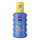 Nivea SPF 20 Sun Lotion Spray 200ml, imported from the UK