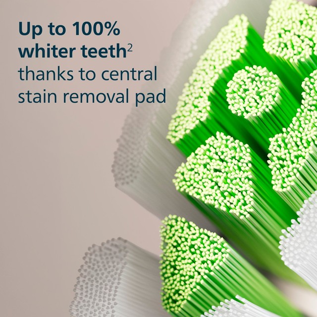 Philips Sonicare W2 Optimal White brush head 2+1 pack, imported from the UK