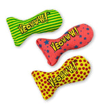 Yeowww sardine tin cat toy 3 long (British brand)