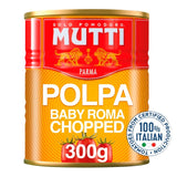 M&S Mutti Baby Plum Italian Chopped Tomatoes 300g- Buy online at McGrocer