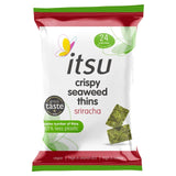 Itsu Sriracha crispy seaweed thins 5g, UK version