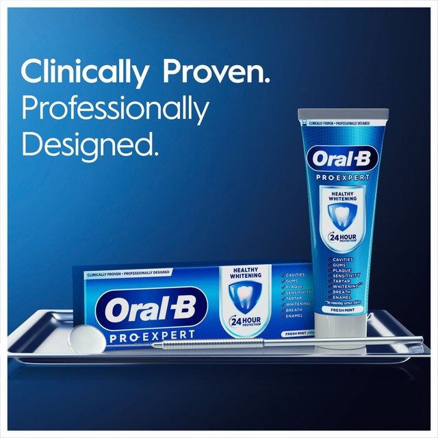 Oral B Pro Expert Healthy White toothpaste - British product