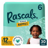 M&S Rascals Premium Nappies Size 6 (15-20kg)- Buy online at McGrocer