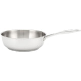 M&S Stellar Profile Uncoated Stainless Steel Chef Pan 24cm- Buy online at McGrocer