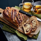 Picard chocolate and hazelnut babka brioche 350g, imported from the UK