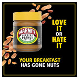 Marmite crunchy peanut butter 225g, imported from the UK