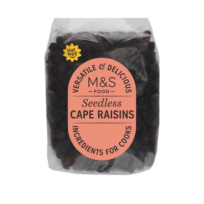 M&S M&S Cape Raisins Dried Fruit 500g- Buy online at McGrocer