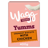 M&S Wagg mmms Dog Treat Biscuits with Chicken 400g- Buy online at McGrocer