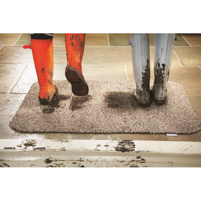 Hug Rug Recycled Doormat Linen 50x75cm, UK version