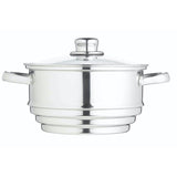 M&S Kitchen Craft Stainless Steel Universal Steamer Insert for 16-20cm Pans- Buy online at McGrocer