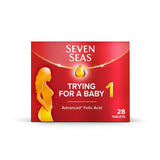 M&S Seven Seas Trying For A Baby Prenatal Vitamin Supplement 28 Tablets- Buy online at McGrocer