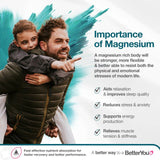 BetterYou Magnesium Max Original Powder supplement 375mg - British product
