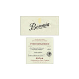 Beronia Organic Rioja Spanish red wine 75cl - British product