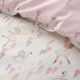 Belle & Boo Ballerina Single Duvet Cover Set - British product