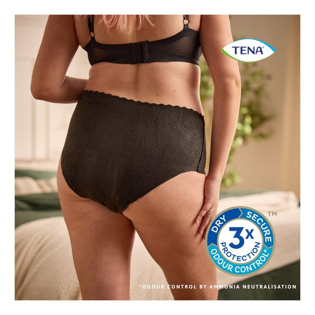 TENA Silhouette incontinence pants black L, imported from the UK