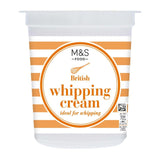 M&S whipping cream 300ml, imported from the UK