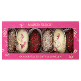 Maison Slilou Assorted Pitted Medjoul Dates In Decorated Chocolate 150g