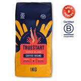 True Start Super Blend coffee beans 1kg (British brand)