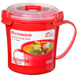 Sistema plastic soup mug 656ml (British brand)