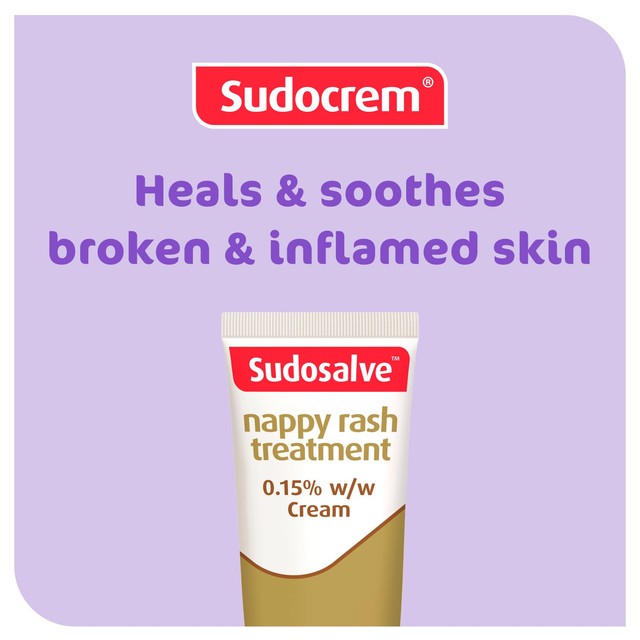 Sudocrem Sudosalve nappy rash treatment cream 25g (British brand)