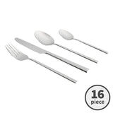 M&S M&S Manhattan 16 Piece Stainless Steel Cutlery Set- Buy online at McGrocer