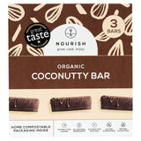 M&S Nourish Organic Coconutty Bars Snack Bars 3 x 60g- Buy online at McGrocer