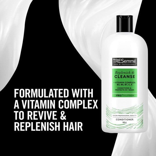 TRESemme Replenish & Cleanse Conditioner 900ml (British brand)