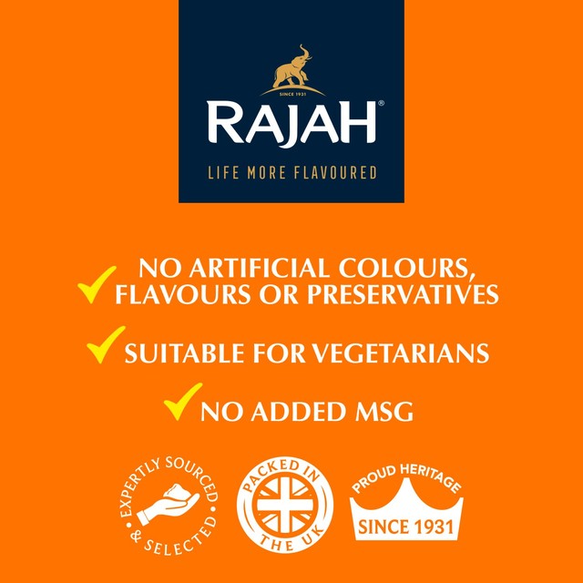 Rajah butter chicken lentil curls 80g - British product
