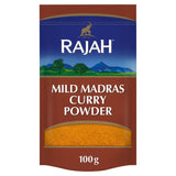 Rajah mild Madras curry powder 100g, imported from the UK