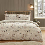 M&S Turner Bianca Winter Friends Double Duvet Set with 200x200cm Duvet Cover and 2 50x75cm Pillowcases- Buy online at McGrocer