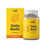 M&S VITL Daily Biotic Capsules Probiotic Supplement 30 Capsules- Buy online at McGrocer