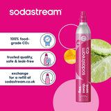 SodaStream Quick Connect CO2 gas cylinder 425g (British brand)