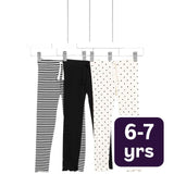 M&S M&S Polka Dot Stripe Legging Carbon 6-7 Years- Buy online at McGrocer