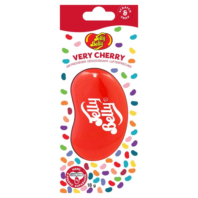 Jelly Belly Very Cherry car air freshener, UK version