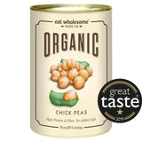 M&S Eat Wholesome Organic Chick Peas Canned 400g- Buy online at McGrocer